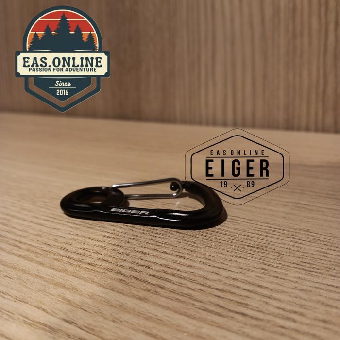 Keychain Carabiner Eiger 4753 Olivant Gantungan Kunci