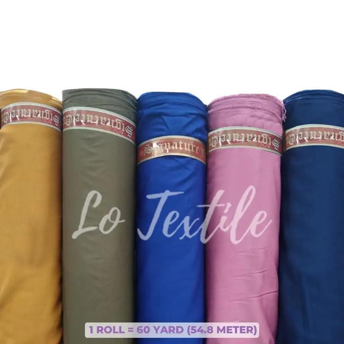 Kain Balotelli 1 Roll 60 Yard Baloteli Bahan Gamis Benang Polyester