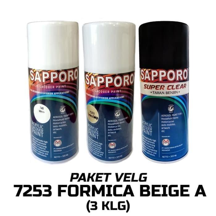 Paket Velg Formica Beige A Sapporo / Paket Cat Velg Motor