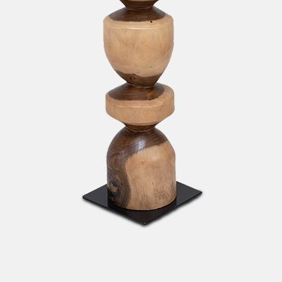 Totem Wood Carving Small Hiasan Kayu Ukiran Decor Object