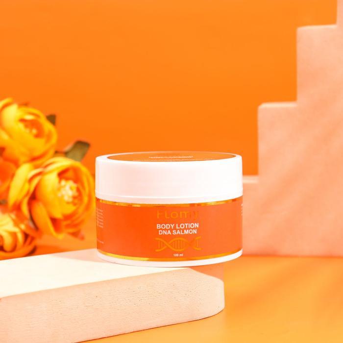 FLOMY HANDBODY DOSTING DNA SALMON HB PEMUTIH BADAN BODY LOTION PEMUTIH BPOM