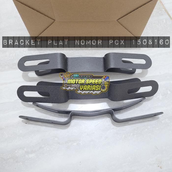 Bracket Breket Dudukan Plat Nomer Honda ADV 150 PCX 160 150 Di Visor