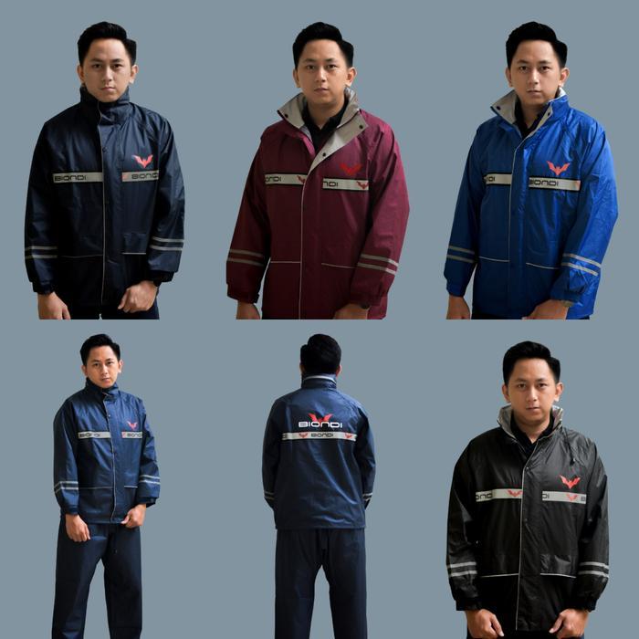 JAS HUJAN MERK BIONDI PRODUK ORIGINAL SIZE M L XL XXL