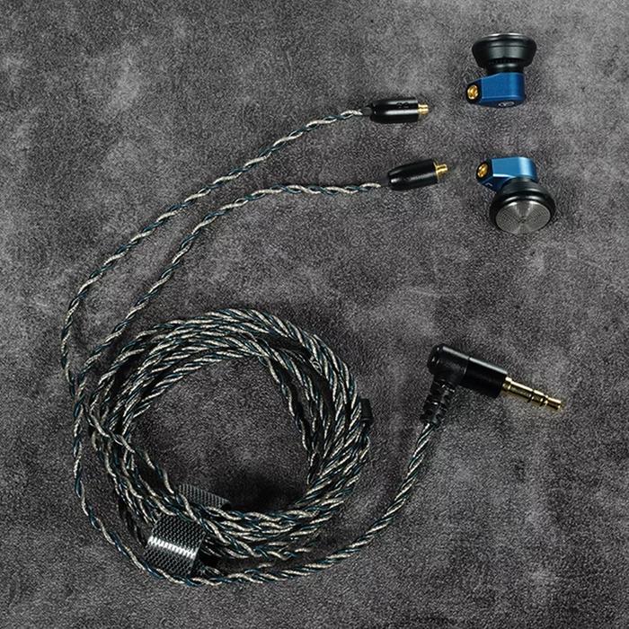 Yincrow Calf Metal HIFI Earphone 14.6mm Detachable Earbud MMCX