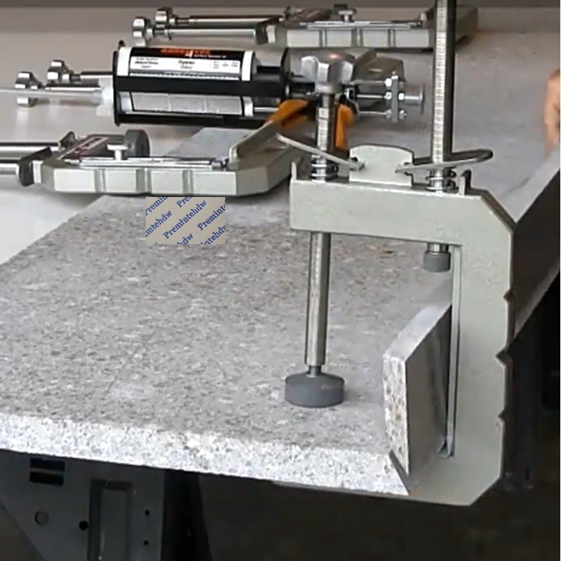 " Aluminum Alloy Miter Clamp 45 Countertop Back Splash Seam Splicing "