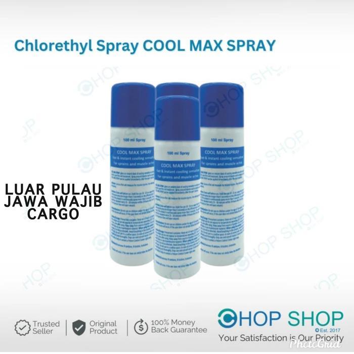 ORIGINAL Chlorethyl Spray Ethylchloride 100ml COOL MAX SPRAY MEDTEC