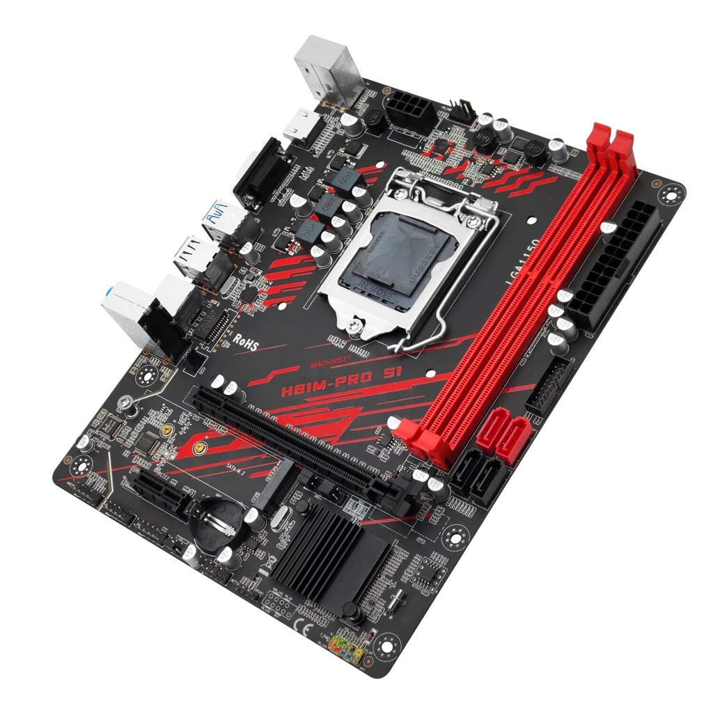 . Machinist H81M-Pro S1 Motherboard Lga 1150 Ngff M.2 Slot Support I3 -