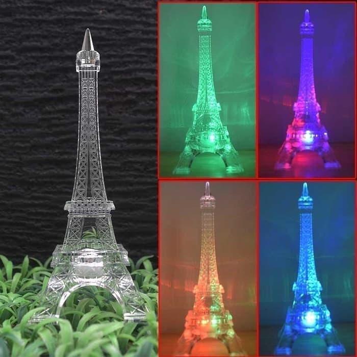 TERBARU MINIATUR PAJANGAN HIASAN PARIS LAMPU