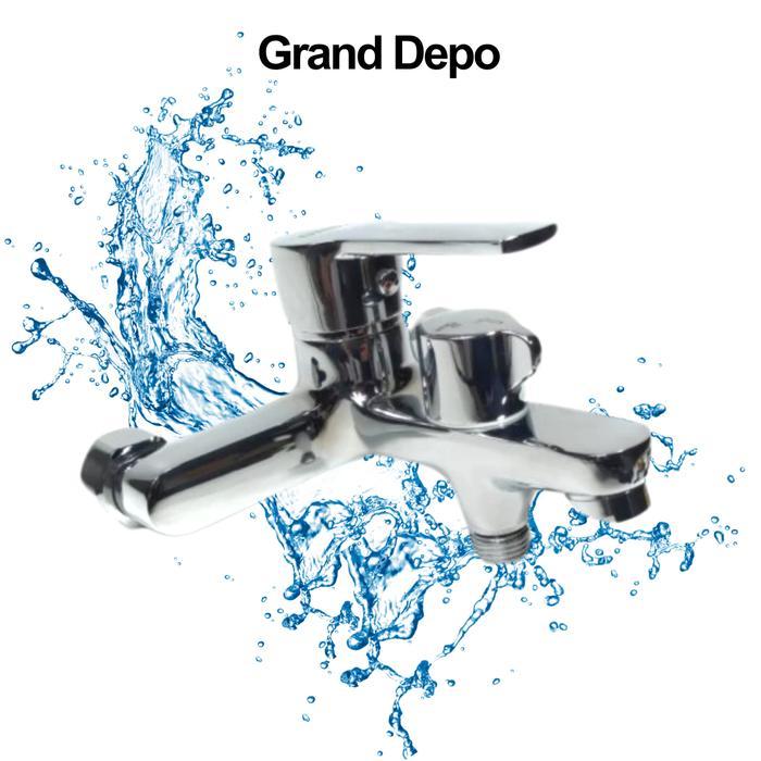 Kran Shower Mixer Air Panas Dingin Bath Tul 1/2" Onda / Kran Shower Mixer Onda / Kran Air Onda