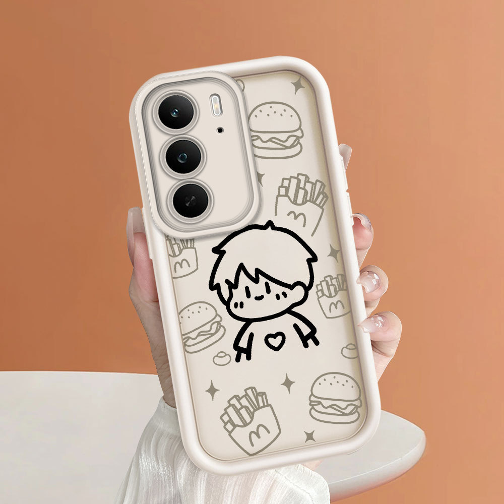 Casing Hp UntukRealme C75 Case Softcase Soft Cesing Handphone Cover Populer Kartun Cassing Cool Kesi