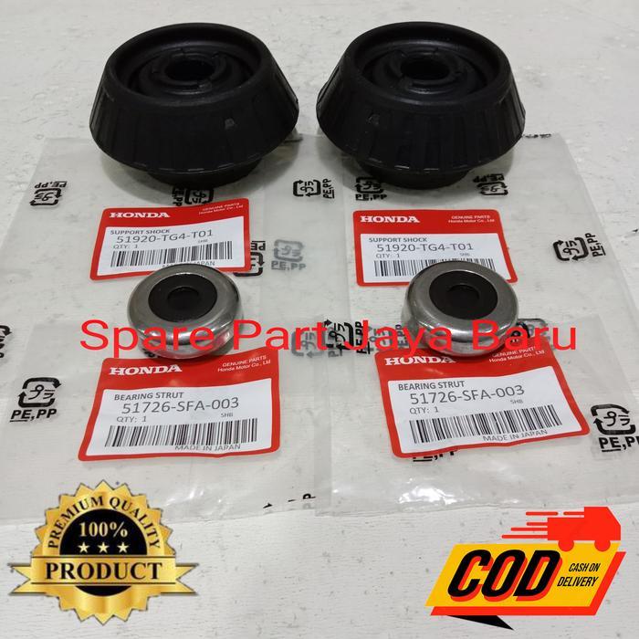 BEARING SUPPORT SHOCK & KARET SUPPORT SHOCK DEPAN MOBILIO BRIO FREED RESTOCK