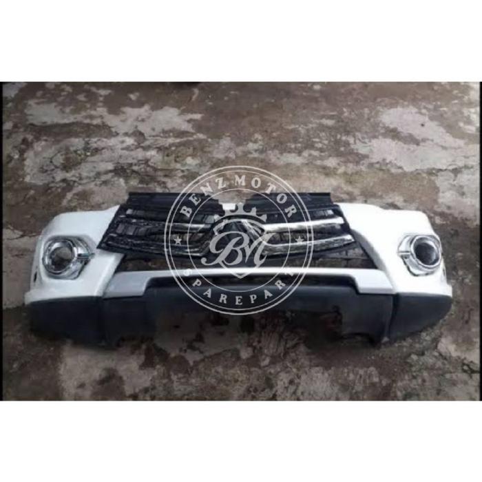 Bemper Bumper Grill set depan Mitsubishi Pajero Sport Facelift