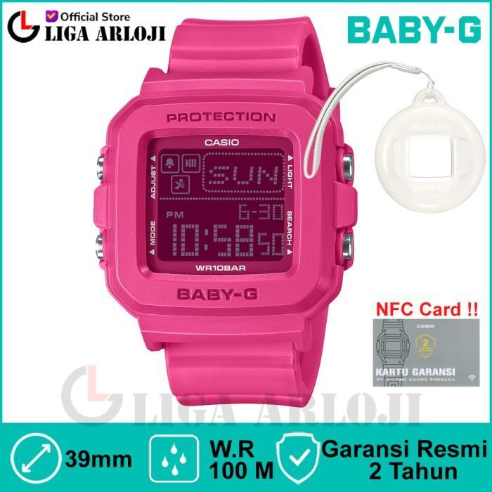 Casio BABY-G BGD-10K-4DR Jam Tangan Wanita BabyG + Plus BGD-10K-4 BGD10K + Case Holder BGD 10K 4DR