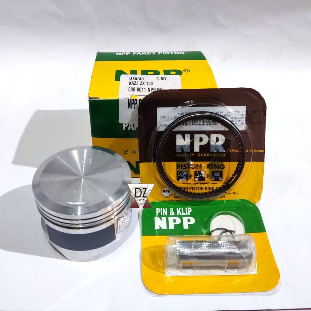 PISTON KIT KAZE ZX 130 KAZE ZX OVERSIZE 2.00 OS 200 NPP