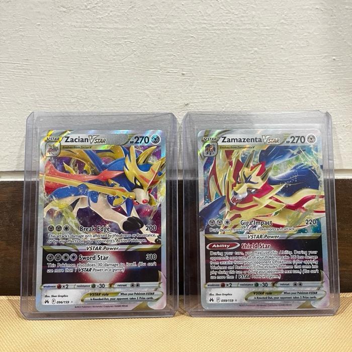 Pokemon TCG Zacian Zamazenta VSTAR (Sequential) Crown Zenith EN 096 099