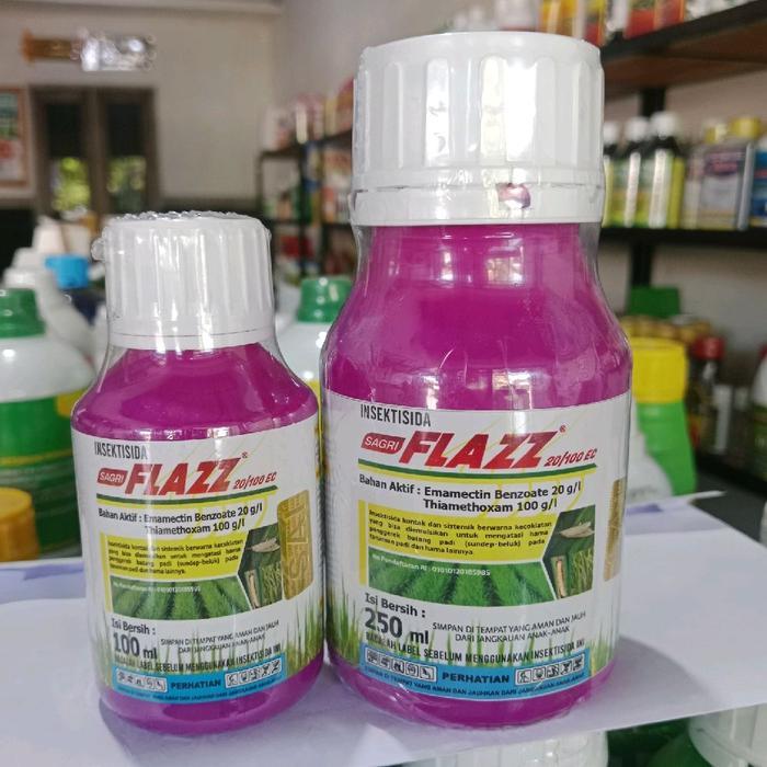 ` Pembasmi hama kaper,ulat penggerek batang Insektisida SAGRI FLAZZ 20/100EC