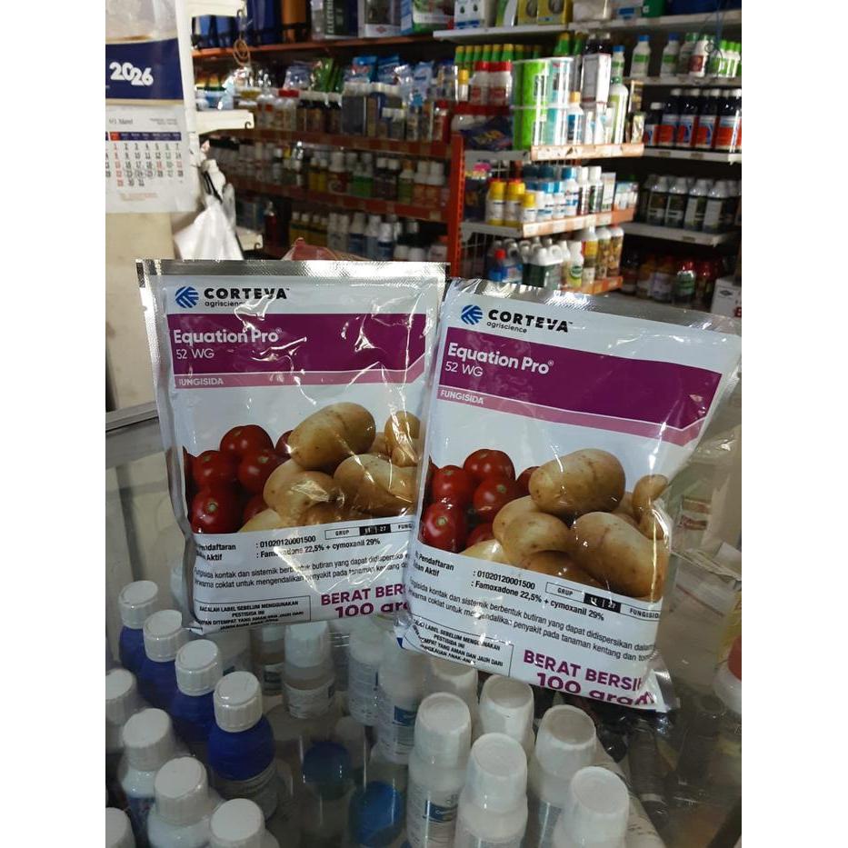 mataharitaman99 Equation Pro 52 WG fungisida kontak dan sistemik