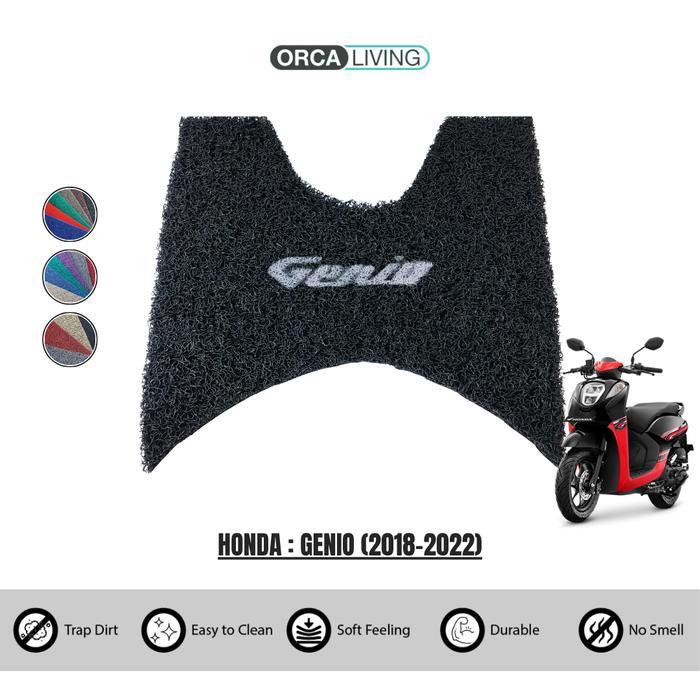 Ada Stok Karpet Mie Motor Honda GENIO (2018-2022) / Karpet Pijakan Alas Kaki Motor Honda GENIO