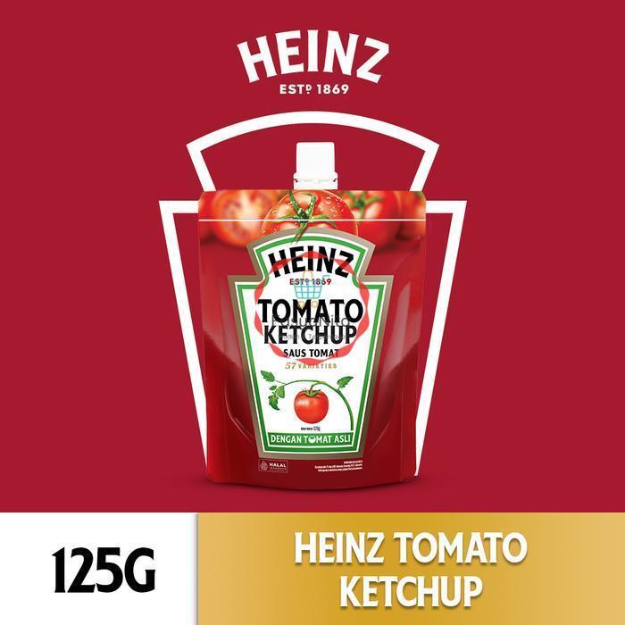 READY STOCK HEINZ Saus Tomat 125 g - Saus Tomat 125g- Anita Online Fresh Mart - ABC