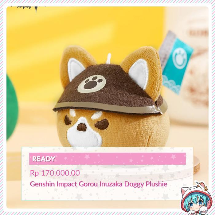 Genshin Impact Gorou Inuzaka Doggy Plushie