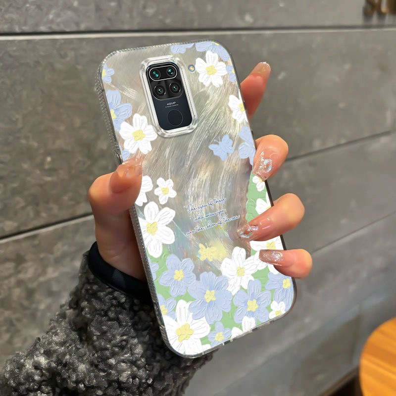 Casing Hp Xiaomi Redmi Note 9 Case Casing HP Softcase ponsel silikon tahan jatuh transparan camlet K