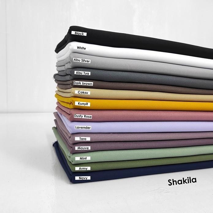 Kain Polos Shakila (Per0.50 Meter)