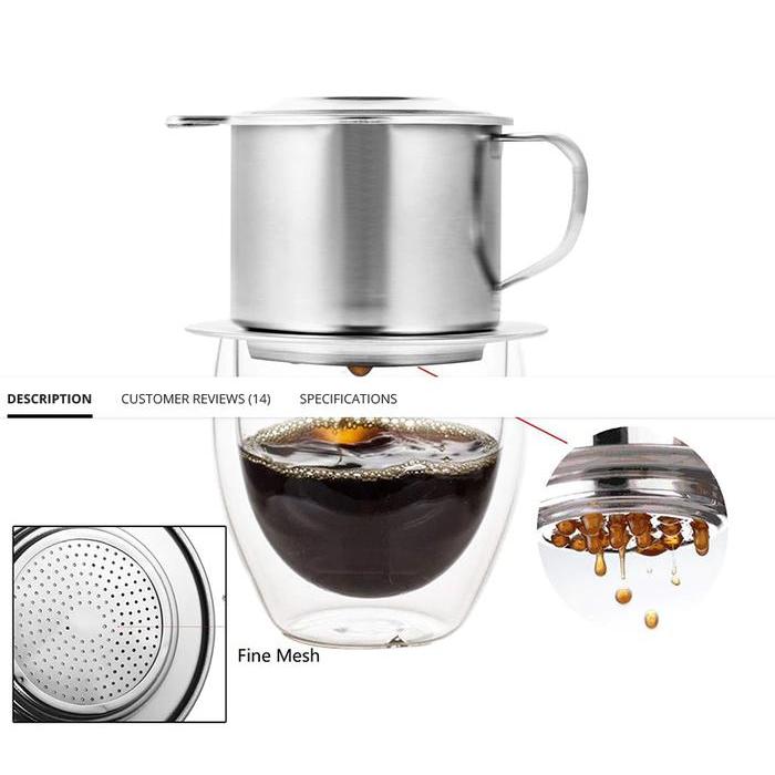 coffee drip / coffee filter / vietnam coffee drip / coffee dripper