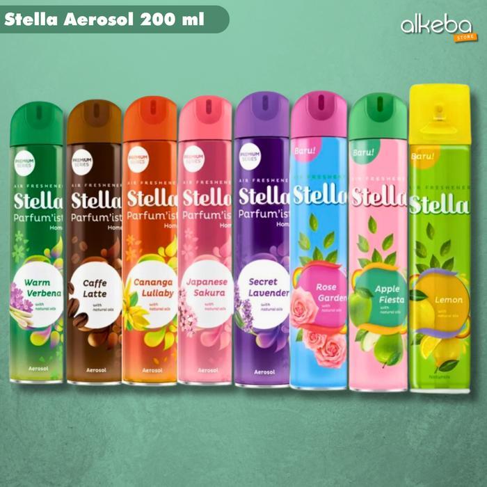 STELLA SPRAY 400 ML AIR FRESHNER PENGHARUM RUANGAN SEMPROT