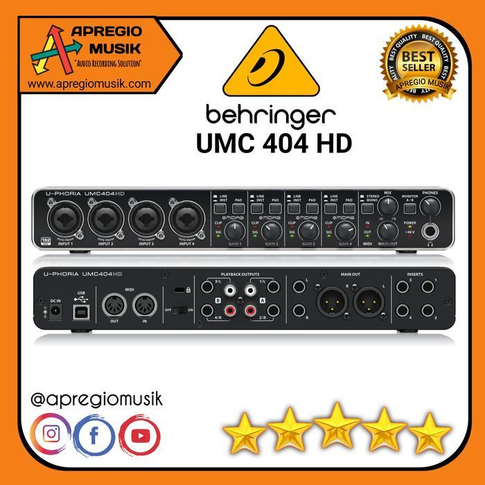 behringer umc 404 hd umc 404hd umc404hd