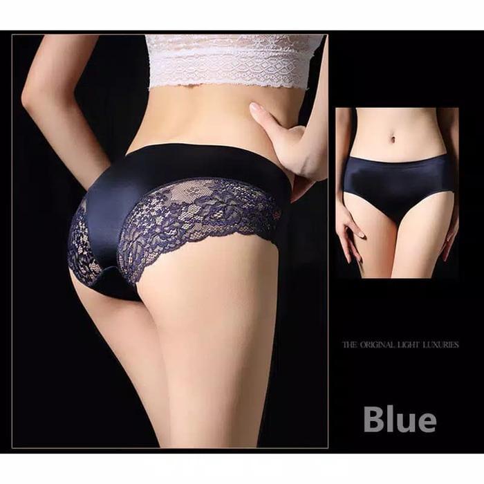 Underweare Celana Dalam Wanita Satin Import XL
