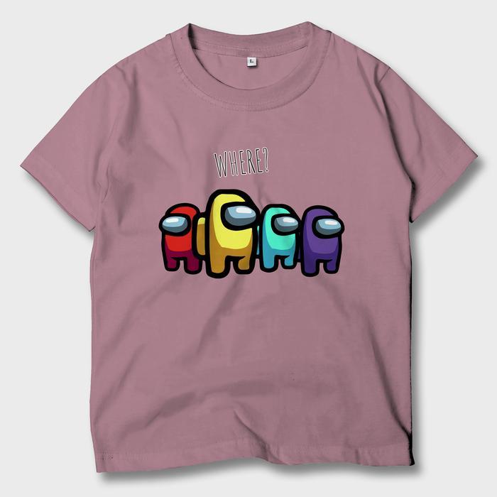 Baju Kaos Anak Game Among Us Impostor Atasan Anak Laki-Laki Perempuan AMS-03