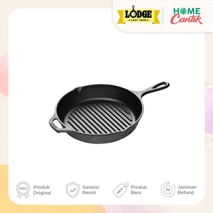 "Sale" Lodge Cast Iron Grill Pan 10,25 Inch