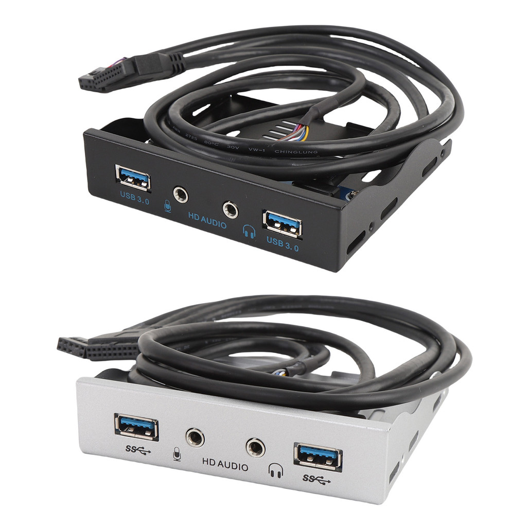 SALE USB 3.0 Front Panel Fast Data Transfer Floppy Bay Drive Front Panel 3.5 Inch HD Sound Interface
