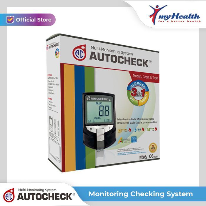 Autocheck 3 in 1 (Alat + Strip)