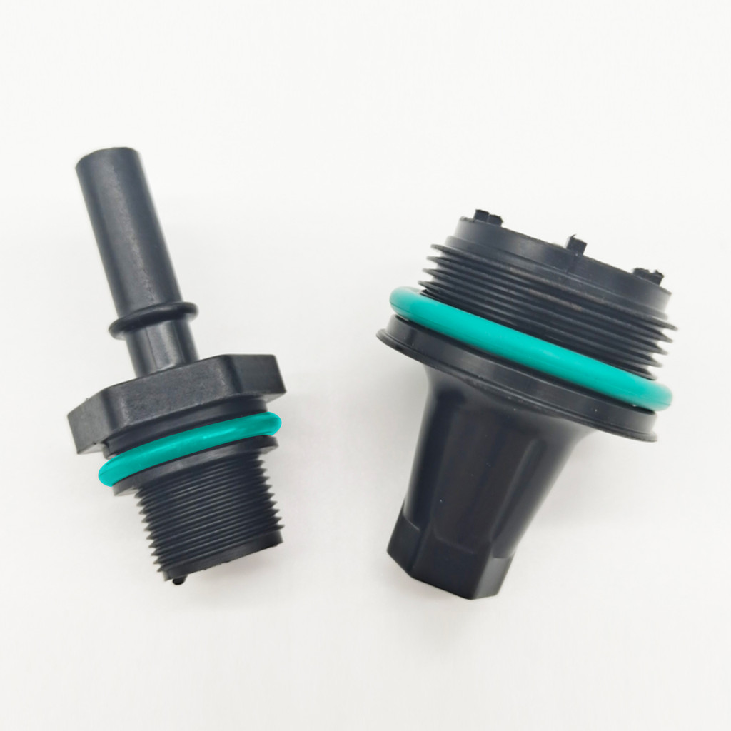 IMPORT 1 Set PCV Valve & PCV Cover 11127565284 Plastics Waste Gas Valve For N54 Twin Turbo For BMW