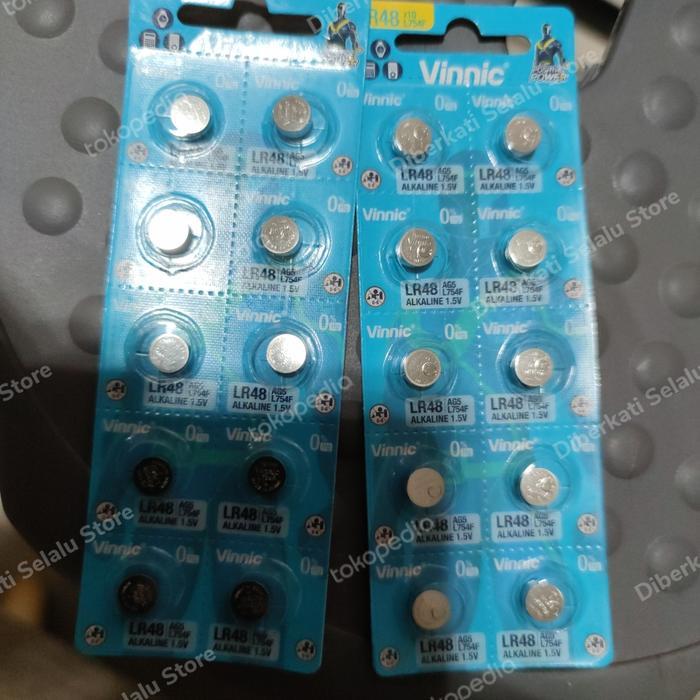 BATERAI AG5 LR48 L754F baterai jam baterai lr48 baterai alat dengar