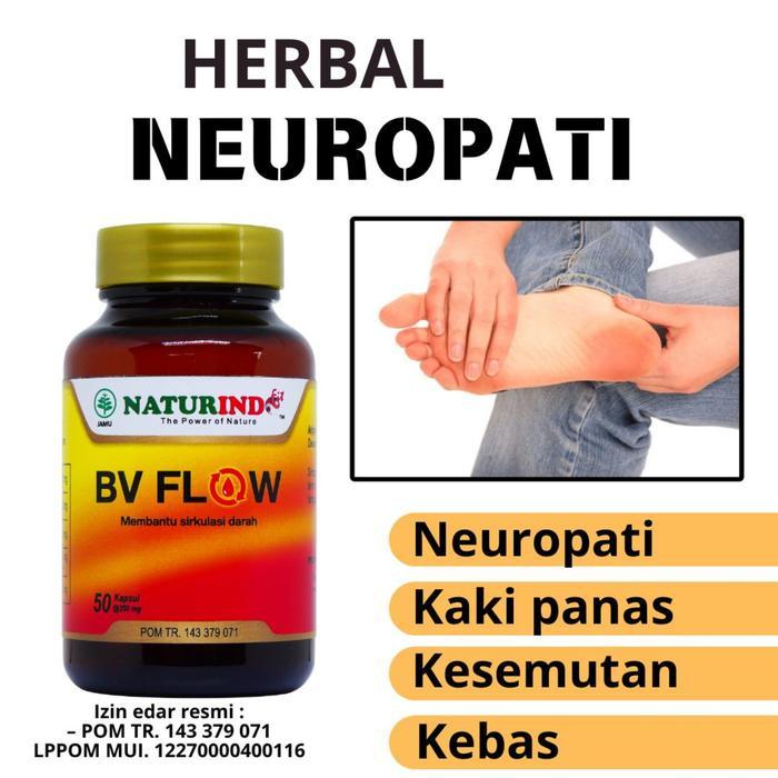 Bv flow herbal neuropati diabetik diabetes kaki panas baal kebas kesemutan terbakar Membantu