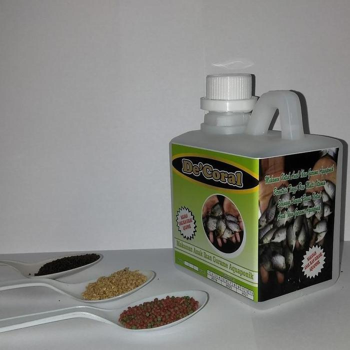 New Stok Makanan Anak Ikan Gurame Aquaponik Umpan Ikan Gurame