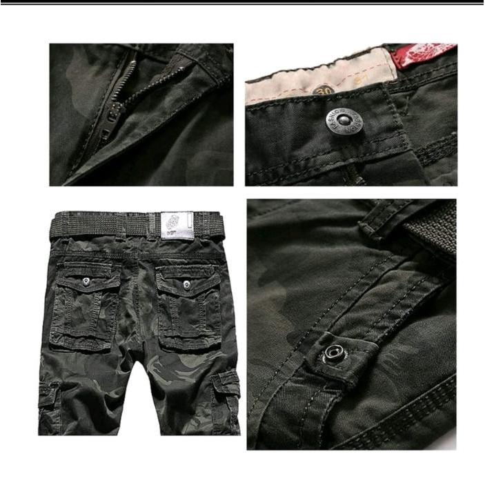 Ootd Celana Cargo Import//Celana Loreng Panjang Pria//Celana Gunung//Celana Pdl Pria//Free Sabuk