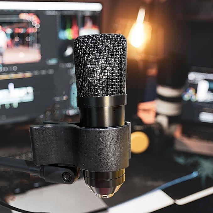Holder Mic Wireless/Mic holder universal large size Mikrofon kondensor holder jepit