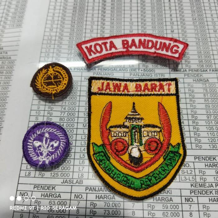 Atribut Pramuka - Paket Putri