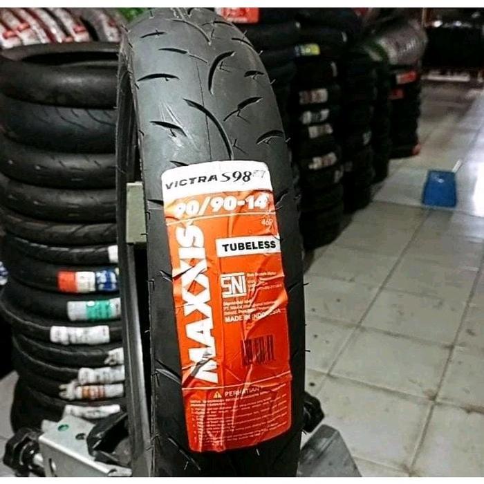 Ban Maxxis VICTRA 90/90-14 Tubeless
