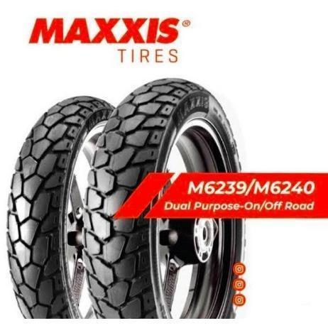 Paket M6239 100 80 17 dan 110 80 17 Ban Semi Trail On Off dual Purpose