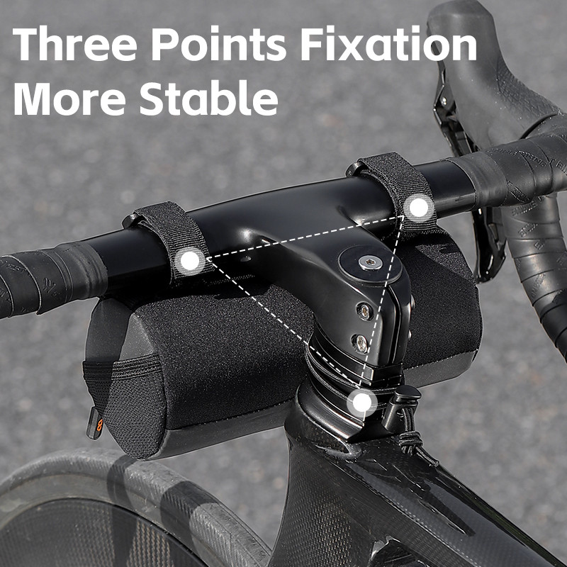 WEST BIKING Bicycle Handlebar Bag 1L Mini Bike Front Bag Portable MTB Road Bike Motorcycle