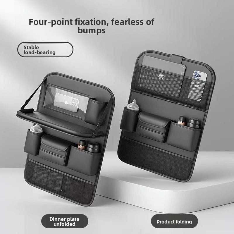 Car seat back storage bag Trailer bag Car seat back shelf Rear storage box Backrest seat Car waist
