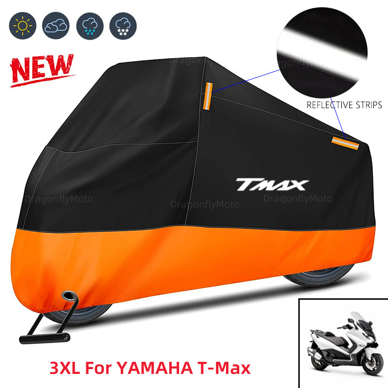 For YAMAHA T-Max 500 TMAX 500 560 TMax 530 Motorcycle Cover Waterproof Outdoor Scooter UV Protector