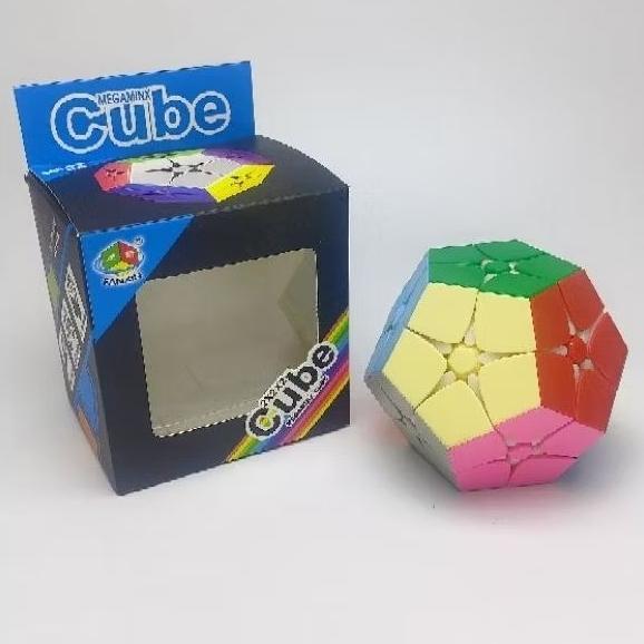 ` Cube Megaminx 2x2 Fanxin Kilominx Stickerless Twisty Puzzle