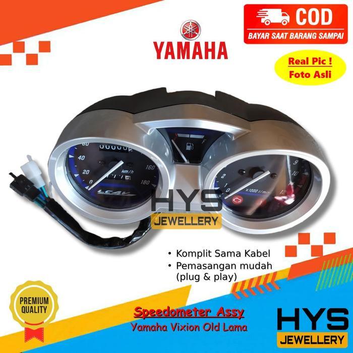 HYS SPIDOMETER ASSY VIXION OLD LAMA SPEEDOMETER KILOMETER KM FULL SET MIKA KABEL PROMO