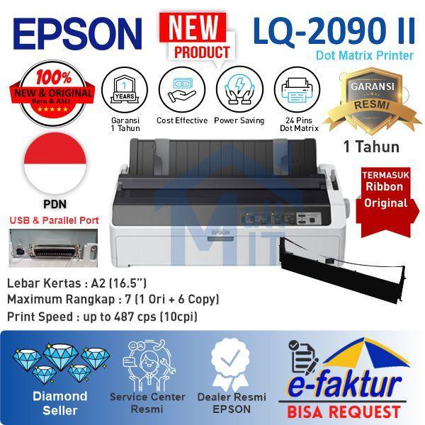 PRINTER A3 EPSON LQ2190 EPSON LQ-2190 GARANSI RESMI
