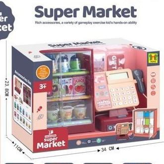 mesin kasir mainan super market kasir kasiran import Promo Premium